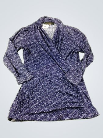 Roe & Olive Blaumuster Wickeloberteil mit langen Ärmeln