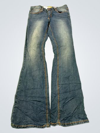 K&S Mädchen Schlaghose mit Herzdetail