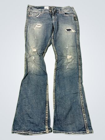 Silver Jeans Co. Damen Bootcut-Jeans