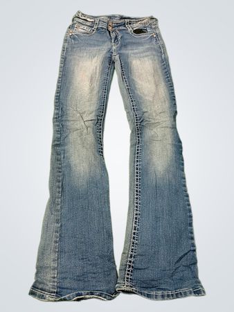 Glockenboden-Jeans