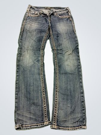 Silver Jeans Co. Suki Straight Denim Jeans