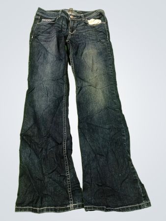APT. 19 Bootcut-Jeans mit verzierten Taschen