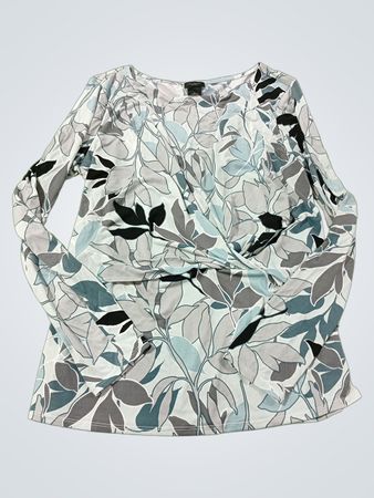 Ann Taylor Factory Langarm-Oberteil mit Blumenmuster