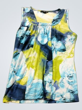 Willi Smith Damen ärmelloses Top mit Blumenmuster