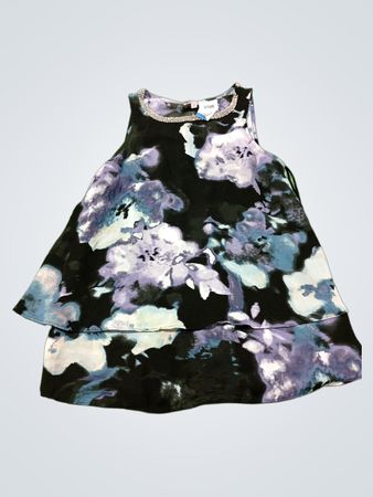 Juicy Couture Damen-Ärmellose Bluse mit Strassdetail