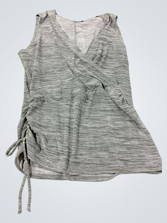 SUSAN LAWRENCE Ärmelloses, seitlich gerafftes Top