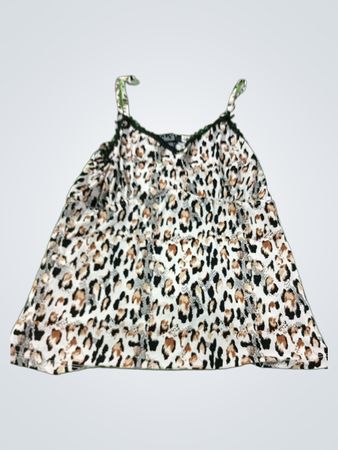 Rene Rofe Nachtwäsche Leopardenmuster-Camisole