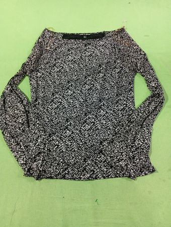 cable & gauge Damen Langarmshirt mit Druck