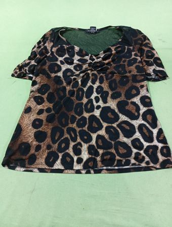 Adele & May Oberteil mit Leopardenmuster