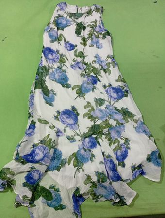 Calvin Klein Blumen-Maxikleid