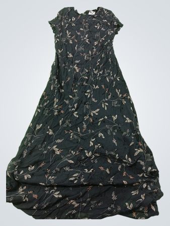 Benjamin A. Black Maxikleid mit Blumenmuster