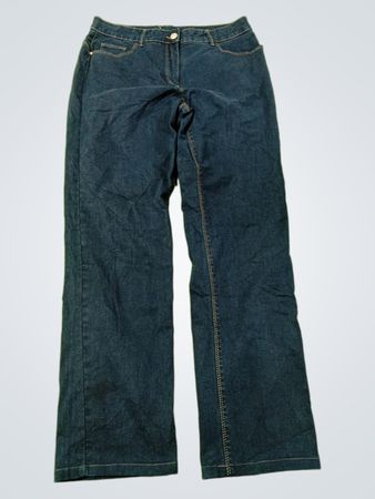 Blaue Denim-Jeans