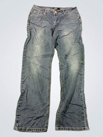 ROZ & ALI Damen Bootcut-Jeans