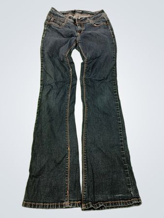 Wa'flower Denim Schlagjeans