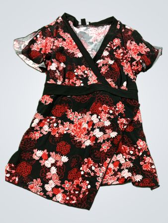 BCX Women's Floral Print Wickeloberteil