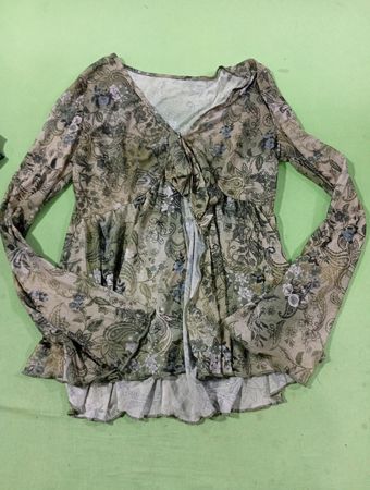 Bluse mit Blumenmuster