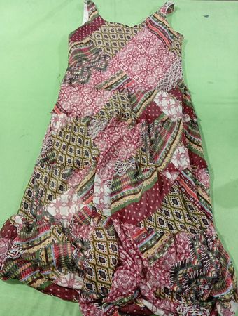 JONES STUDIO Patchwork Maxi Kleid