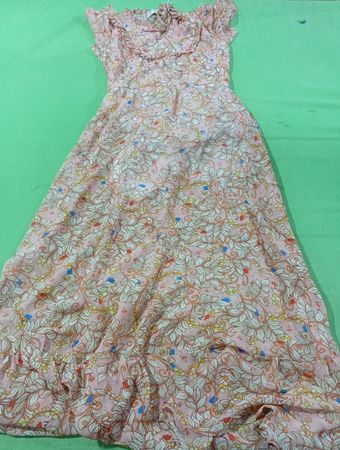 A-Nine Fashion Blumenmuster Maxi-Kleid