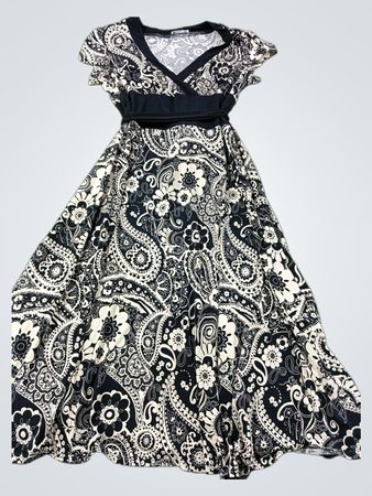 Dressbarn Blumen-Maxikleid