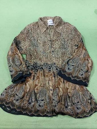 Fashion Bug Bluse mit Leopardenmuster