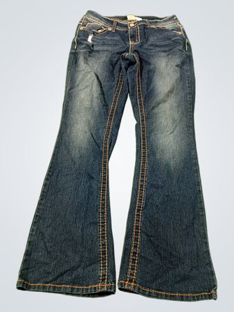 Faded Glory Damen Schlagjeans