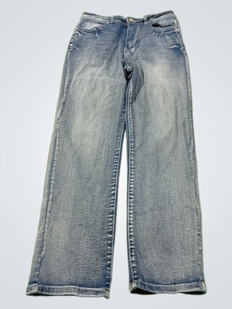 Blaue Denim-Jeans