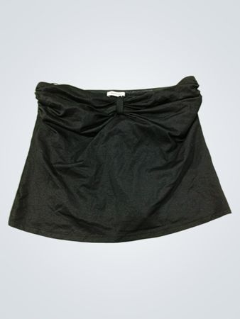 Smart Set schwarzes trägerloses Top