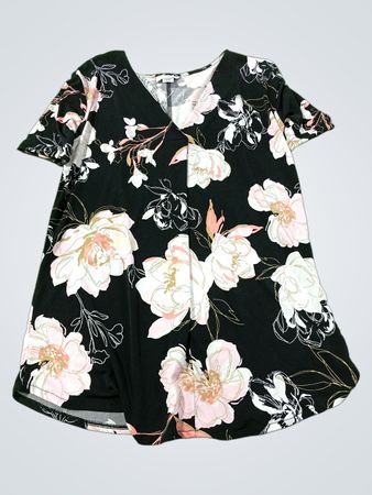 Jaclyn Smith Collection Tunika mit Blumenmuster