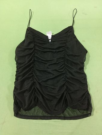 NO BOUNDARIES Women's gerafftes Trägertop