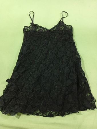 Smart Sexy Nachtwäsche schwarzer Spitzen-Slip L/G
