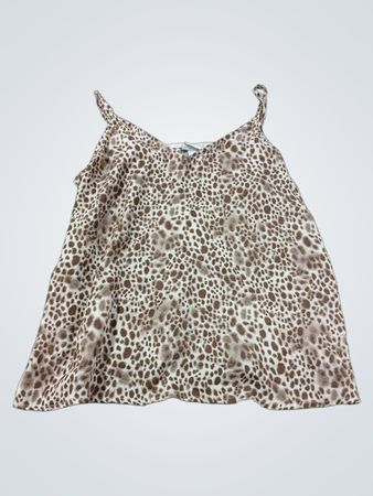 Braunes Leopardenmuster-Camisole