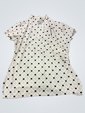 CHAPTER Damen Shirt mit kurzen Ärmeln und geometrischem Druck