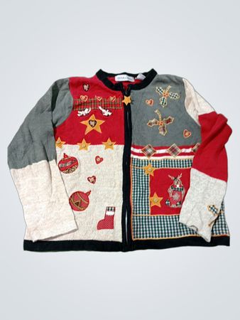 Victoria Jones Weihnachtsstrickjacke