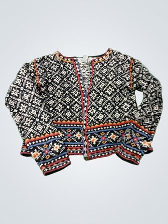 Nomadic Traders Fair Isle Strickcardigan