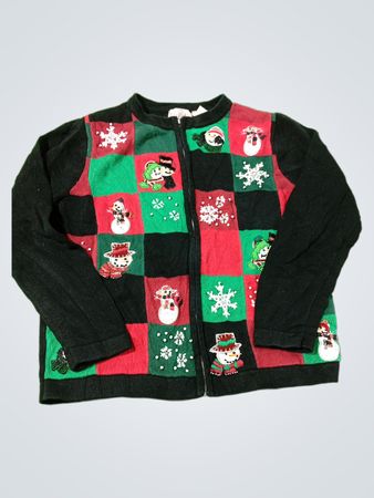 Basic Editions Feiertags-Hässlicher Weihnachtspullover