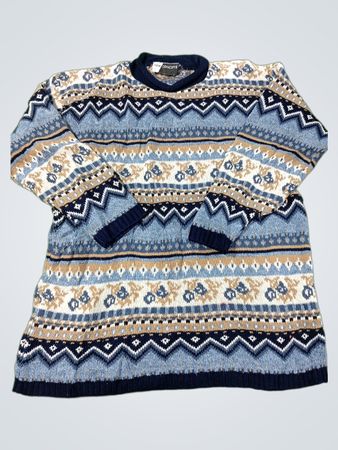 NEW CONCEPTS Fair Isle Pullover
