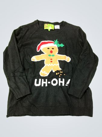 TOMA Gingerbread Man "UH-OH!" Weihnachts-Pullover