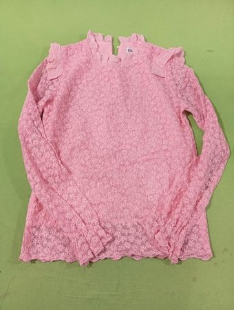 WeLaken Pink Spitzenoberteil