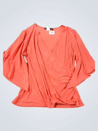 COCO BIANCO Damen Coral Wickeloberteil mit Glockenärmeln