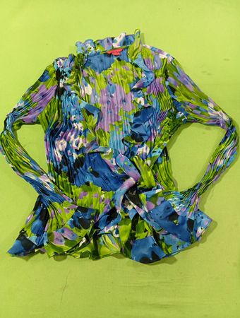 Sunny Leigh Damen XL Bluse aus 100 % Polyester