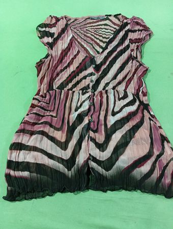 Mexx bedruckte Hemdbluse mit Knopfleiste