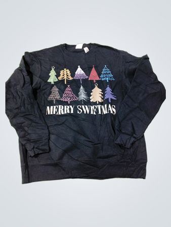 Port & Company Merry Swiftmas Grafik-Sweatshirt