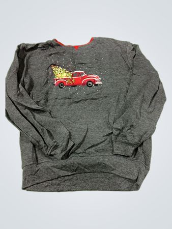 Grace Charm Weihnachten Truck Sweatshirt