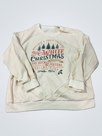 Felpa grafica "White Christmas" non di marca