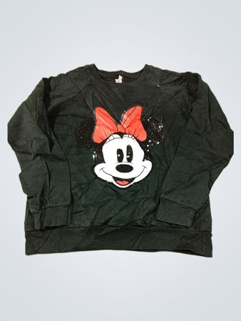 Disney Minnie Mouse Pailletten-Schleifen-Sweatshirt