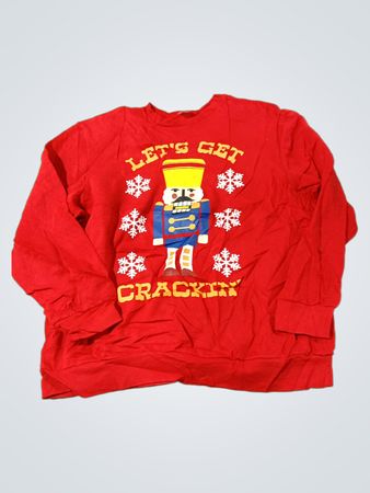 Holiday Time Let's Get Crackin' Nussknacker Weihnachten Sweatshirt