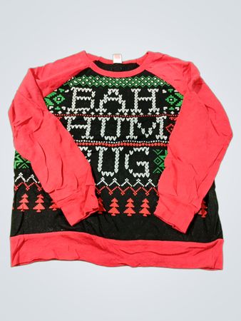 Holiday Time "BAH HUMBUG" Hässlicher Weihnachts-Pullover