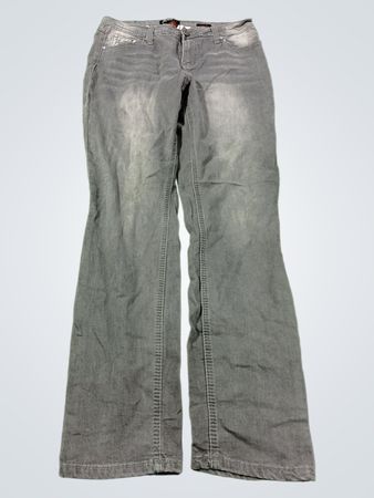 Earl Jean Damen Jeans in Grau mit Bootcut