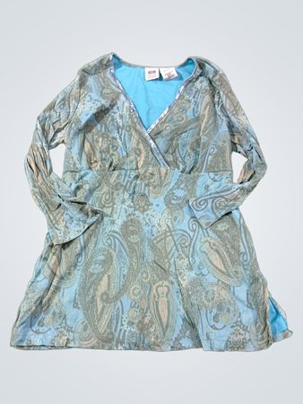 Faded Glory Originals Langarm-Tunika mit Druck
