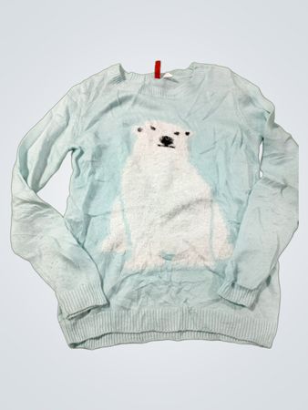 H&M Divided Pullover mit Eisbärmotiv